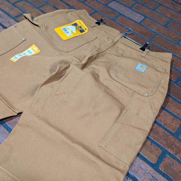 Carhartt Men's Loose Fit Double Front Carpenter Work Pants 38x30 - Picture 6 of 16